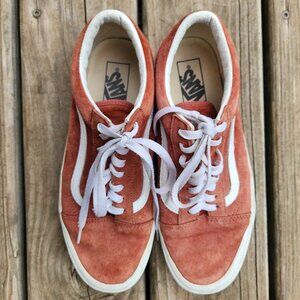 Radical burnt orange old skool vans!
